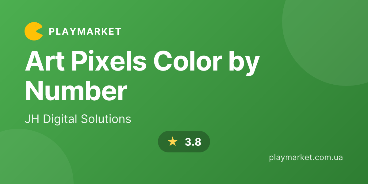 Art Pixels Color by Number - JH Digital Solutions | Playmarket