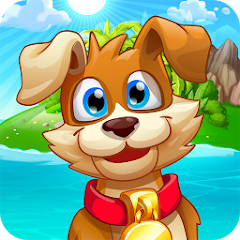 Зображення додатка Tropic Trouble Match 3 Builder